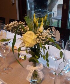 LOCATION vase solifleur bouteille vintage H15cm