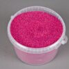 Seau de gravier caillou fuchsia 2,5L