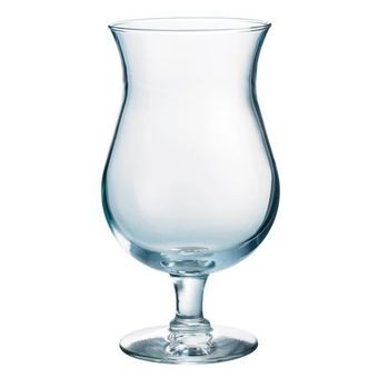 Location vase tulipe verre bonbonnière sur pied H32cm Location vase tulipe verre bonbonnière sur pied H32cm