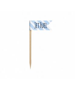 Déco gâteau drapeau bleu mini flags cupcake topper