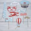 Kit Photobooth avion petit aviateur