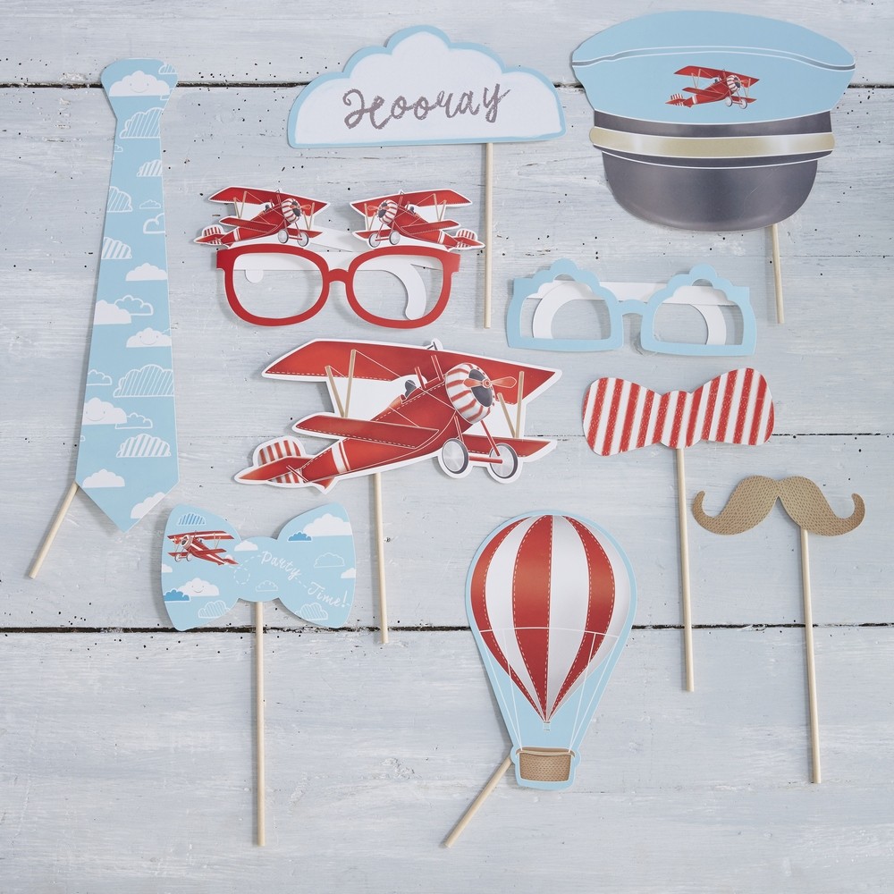 Kit Photobooth avion petit aviateur Kit Photobooth avion petit aviateur