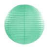 1 lanterne japonaise en papier vert menthe 35 cm