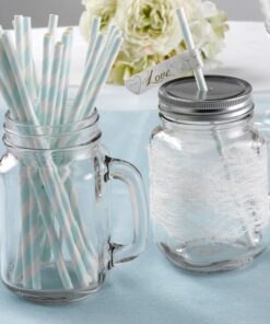 Verre contenant mason jars chope en verre