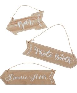 3 flèches signalétiques mariage et fêtes