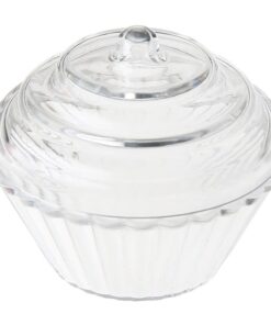 Cupcake contenant plexi ballotin dragées