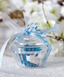 Cupcake contenant plexi ballotin dragées