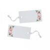 10 étiquettes américaines motif floral boho