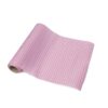 Chemin de table vichy rose et blanc en tissu 5M