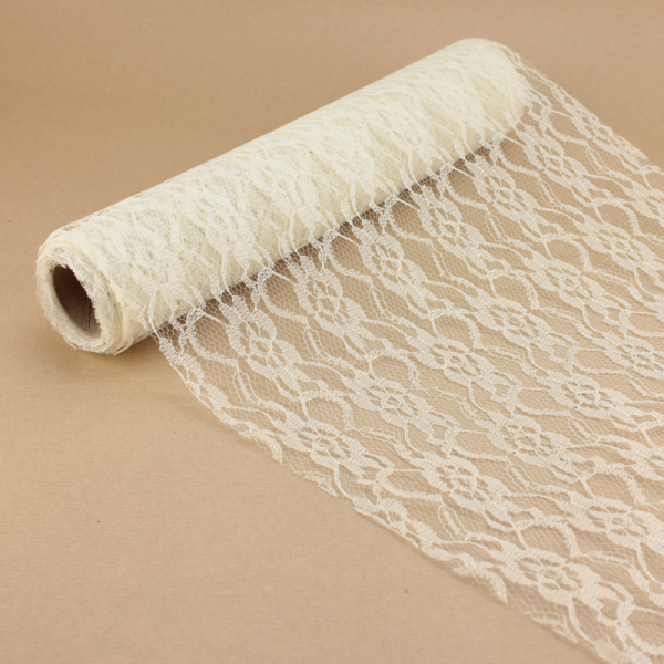 Chemin de table Dentelle Rétro Ivoire Chemin de table Dentelle Rétro Ivoire