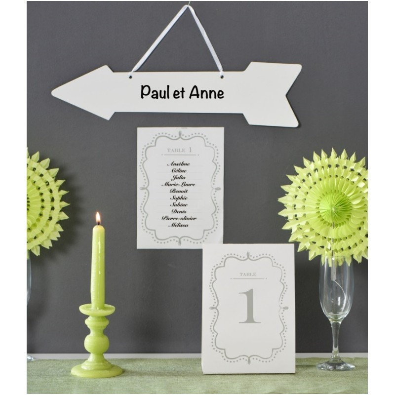 5 flèches signalétiques blanches à personnaliser 5 flèches signalétiques blanches à personnaliser