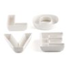 LOCATION lettres LOVE plateau porcelaine