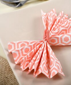 24 mini pinces en bois corail attache carte photo