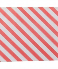 24 sachets bonbons dragées rayures corail