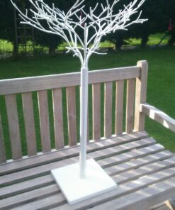 Location Arbre à voeux métal blanc mariage 1M