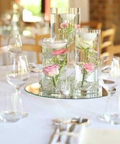 LOCATION vase cylindrique H 25cm D8,5cm