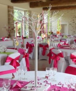 Location Arbre à voeux métal blanc mariage 1M