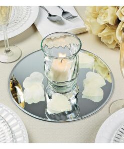 Location grand miroir centre table rond 40 cm