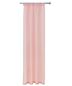 Location 2 rideaux rose pâle polyester pour arche