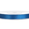 Ruban de satin bleu 6mm bobine 25M