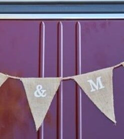 Guirlande fanions Mariage