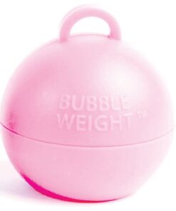 Poids pour ballons boule rose clair 35gr