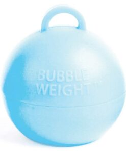 Poids pour ballons boule bleu clair 35gr