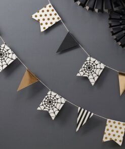 Halloween mini guirlande fanions chics