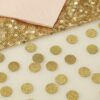 confettis rond dorés pailletés gold