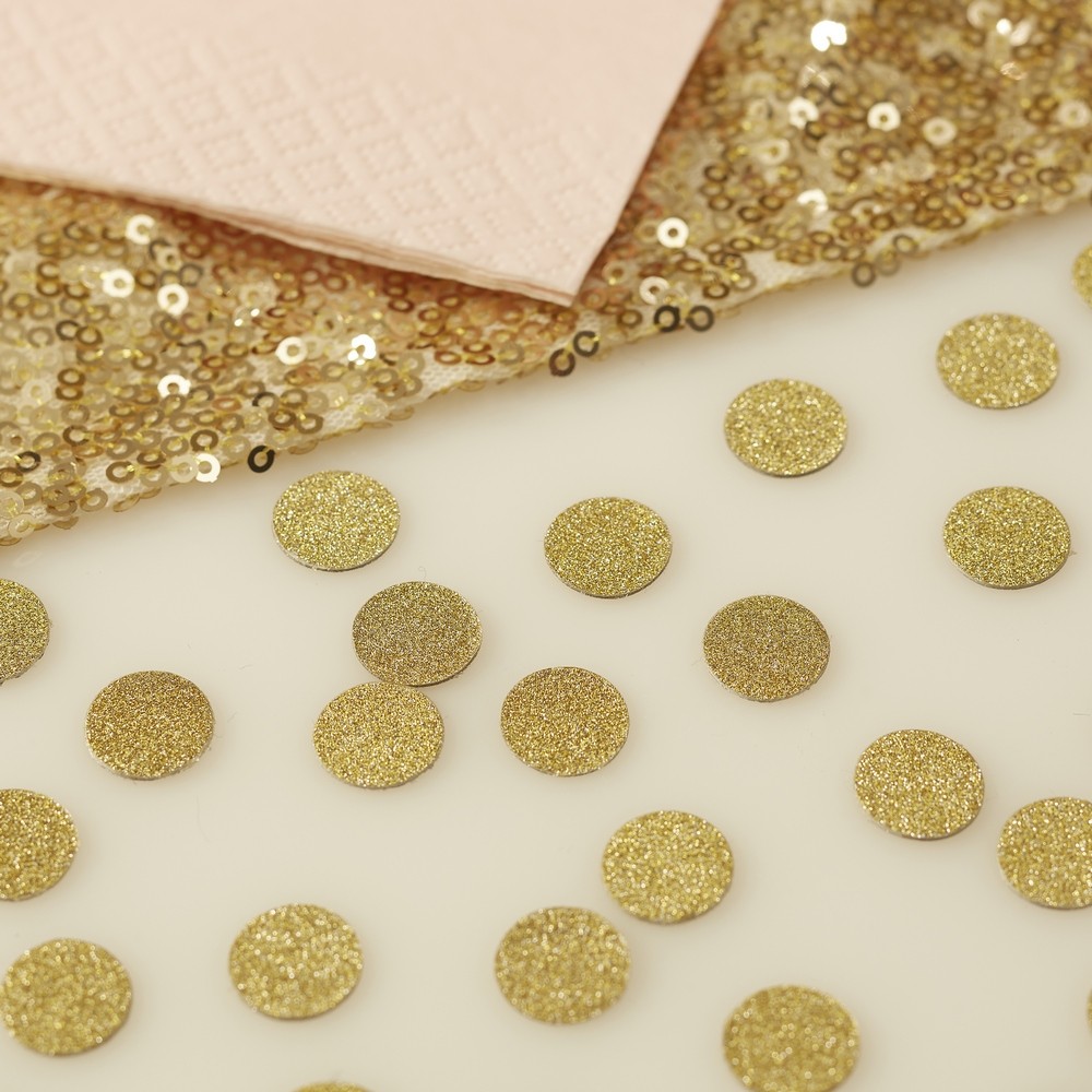 confettis rond dorés pailletés gold confettis rond dorés pailletés gold