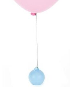Poids pour ballons boule bleu clair 35gr