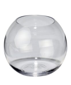 Location vase boule D10cm centre de table mariage