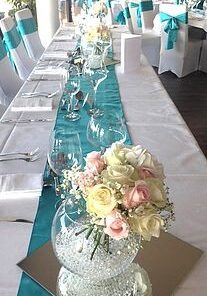 Location vase boule D10cm centre de table mariage