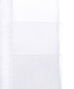 chemin de table organza blanc 36cm rouleau 9M