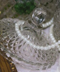 Location collier guirlande de perles ivoire 2M