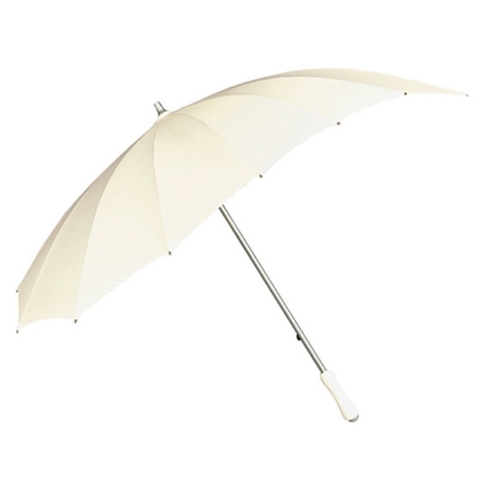 Parapluie mariage ivoire en forme de coeur Parapluie mariage ivoire en forme de coeur