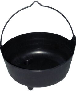Halloween grand chaudron noir 36cm