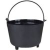 Halloween chaudron noir 28cm