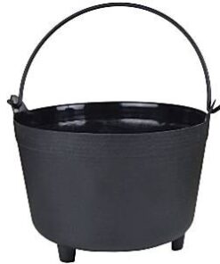 Halloween chaudron noir 28cm