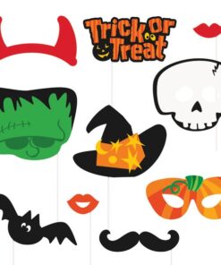 10 accessoires photo booth Halloween