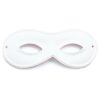 Petit masque loup blanc avec élastique