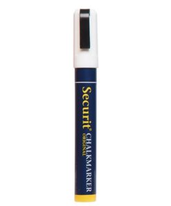 Feutre marqueur craie blanc Securit 2-6mm