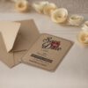 Cartes Save The Date Kraft Vintage