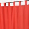 Location 2 rideaux corail en coton pour arche