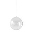 12 boule déco transparente en plexi 21 cm
