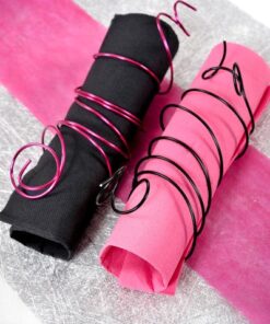 bobine de fil métallique souple NOIR 2 mm