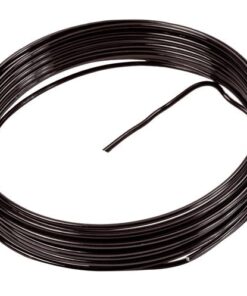 bobine de fil métallique souple NOIR 2 mm