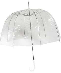 Parapluie cloche PVC tansparent mariage