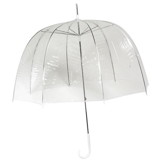 Parapluie cloche PVC tansparent mariage Parapluie cloche PVC tansparent mariage