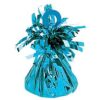 Poids pour ballon en alu bleu
